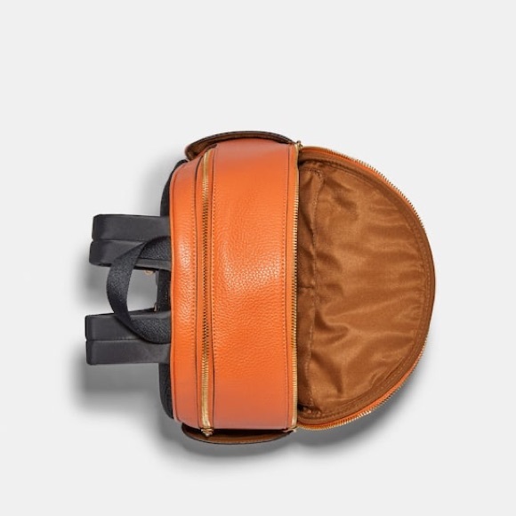 SOLD on Ⓜ️ Coach Orange Court Backpack - Picture 7 of 9